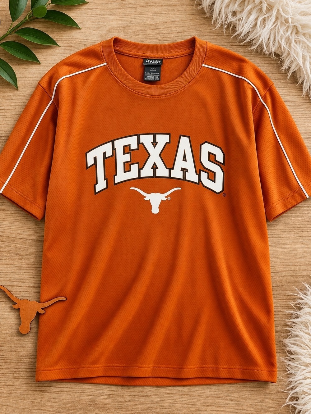 Texas Longhorns Pro Edge Jersey Orange Athletic College Sports XL